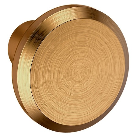 Baldwin Knob Satin Brass with Brown Door Knobs Satin Brass with Brown 5023 5023.060.MR